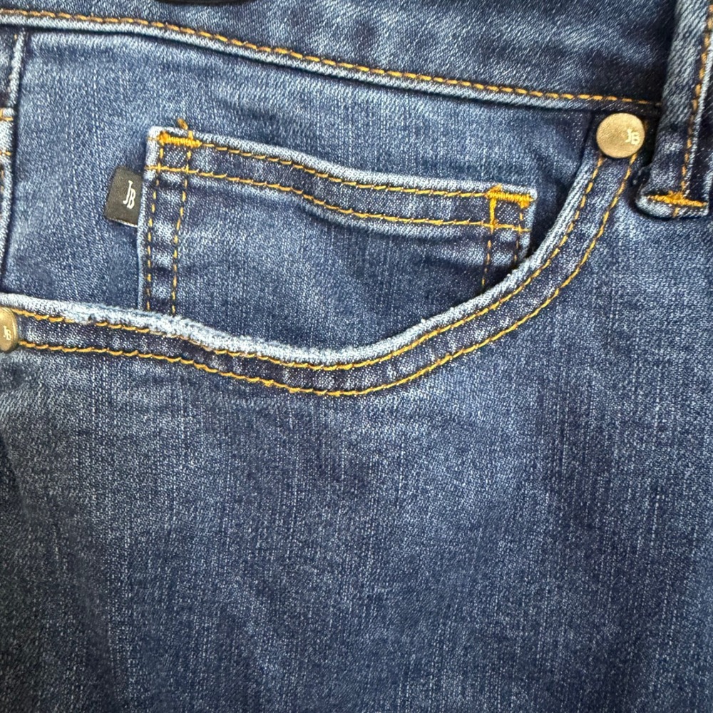 Judy Blue Womens Flare Jeans 18W Dark Wash Raw Hem Boho Y2K - Picture 5 of 13